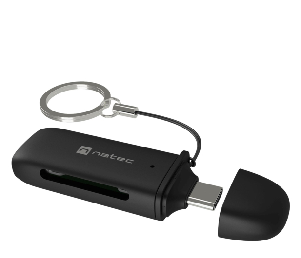 Natec CZYTNIK KART SCARAB C SD/MICRO SD USB 3.2 GEN 1 CZARNY - 1470230 - zdjęcie 4